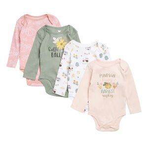 Fall Long Sleeve Bodysuit - Set of 4
KOALA BABY